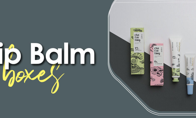 Lip balm boxes