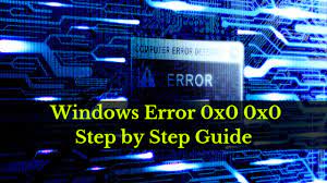 Photo of How to Resolve “Error Code: 0x0 0x0” on Windows?