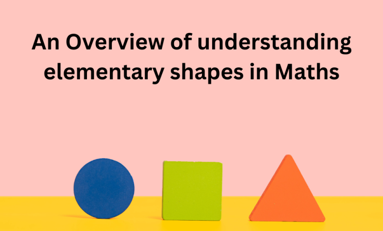 Photo of An Overview of understanding elementary shapes in Maths